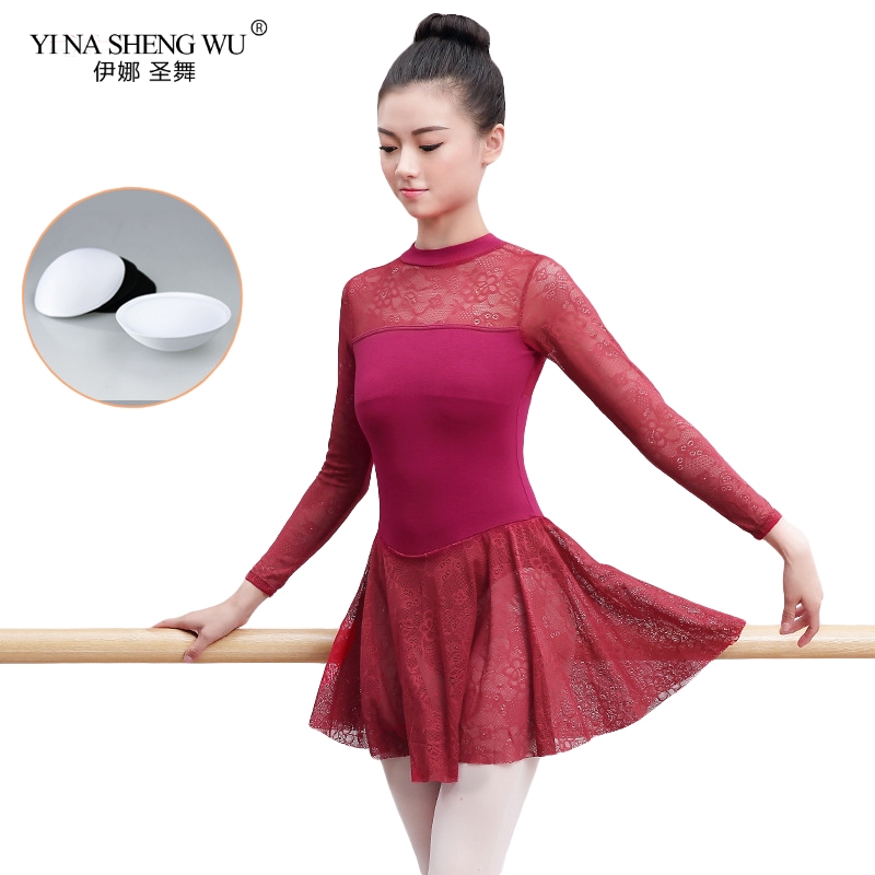 New Adult Ballet Leotard Professional Sexy Lace Ballet Dress 2 Colors Women Teacher Dance Training Costumes Women Dress, Black
New Adult Ballet Leotard Professional Sexy Lace Ballet Dress 2 Colors Women Teacher Dance Training Costumes Women Dress, Black