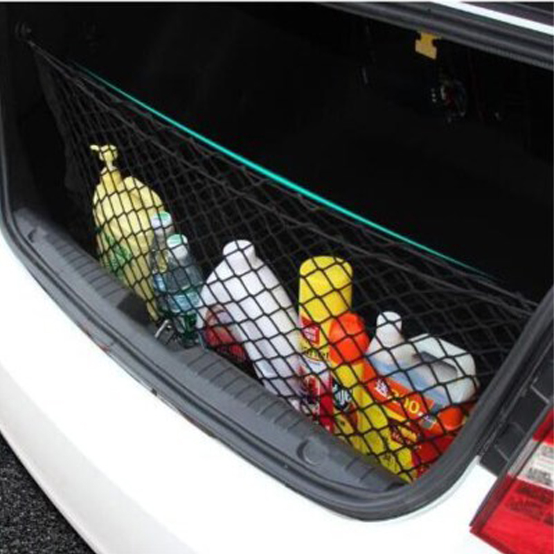 Car Organizer Trunk Net Polyester Auto Cargo Storage Mesh Universal Accessories For Cars Lage Nets Travel Pocket