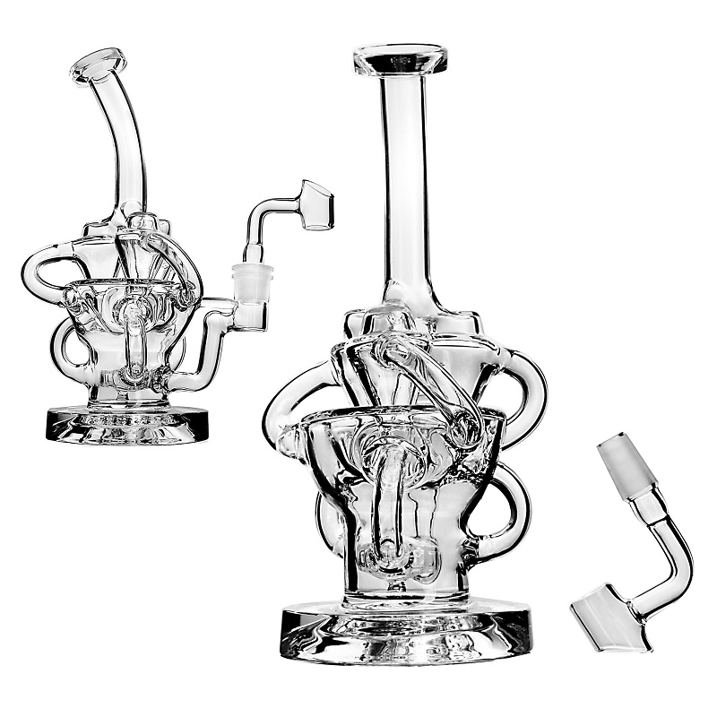 Super Armhold Glass Bong Dab Rig Cyclone Recycler Rigs Tube Water Pipe 14mm Joint Oil Rigs Bongs with Heady Bowl
Super Armhold Glass Bong Dab Rig Cyclone Recycler Rigs Tube Water Pipe 14mm Joint Oil Rigs Bongs with Heady Bowl