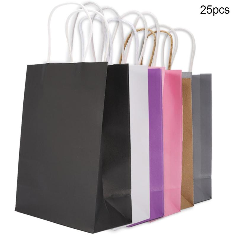 25 PCS/Pack Gift Bags Kraft Packaging Handle Paper Storage Bag for Wedding Candy Favor Bag With Handle Gift With Handles
25 PCS/Pack Gift Bags Kraft Packaging Handle Paper Storage Bag for Wedding Candy Favor Bag With Handle Gift With Handles