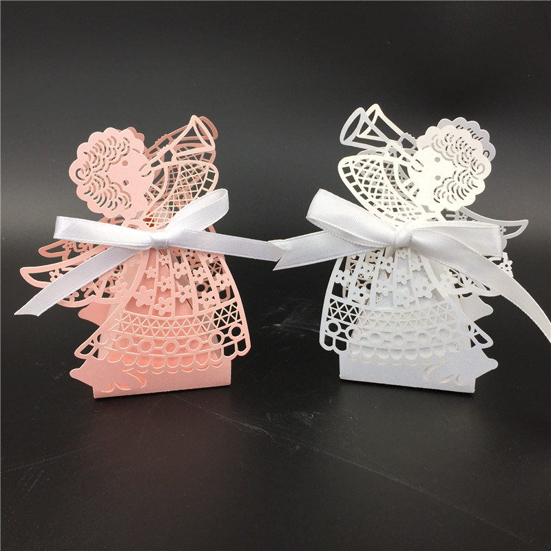New Design 50pcs Lovely Baby Angle Laser Cut Wedding Favor Box Candy Box Gift Baby Shower Favors Kids Party Favors
New Design 50pcs Lovely Baby Angle Laser Cut Wedding Favor Box Candy Box Gift Baby Shower Favors Kids Party Favors