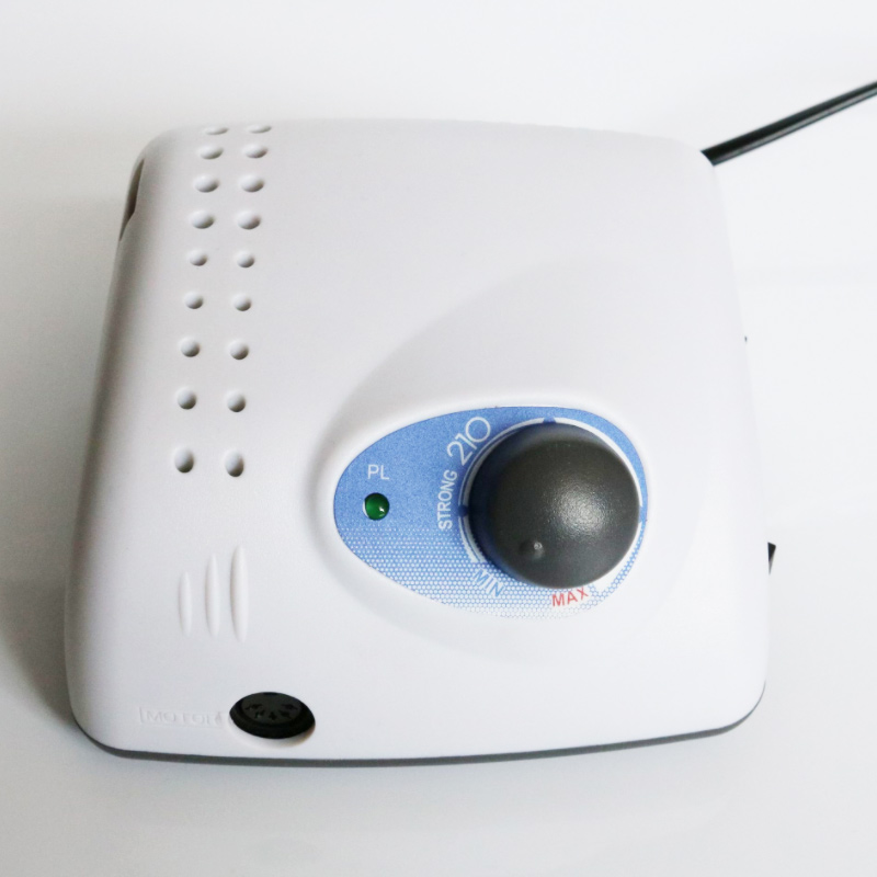 Electric Nail Drill Machine Authent 65W 40000RPM Strong 210 105L 2.35mm Model Manicure Pedicure Nail File Bit Nail Art Equipment