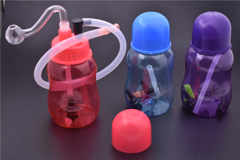 hand Oil Burner Bubbler water Bong pipe small burners pipes bubbler dab oil rigs for smoking Popular mini heady plastic bottle shape bong
hand Oil Burner Bubbler water Bong pipe small burners pipes bubbler dab oil rigs for smoking Popular mini heady plastic bottle shape bong