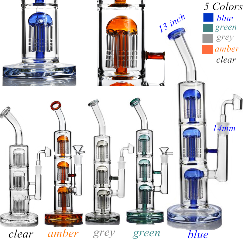 13 Inchs Recycler Dab Rig Tall Bong Heady Glass Water Bongs Three Trees Perc Glass Water Pipe with 14MM Female Joint
13 Inchs Recycler Dab Rig Tall Bong Heady Glass Water Bongs Three Trees Perc Glass Water Pipe with 14MM Female Joint