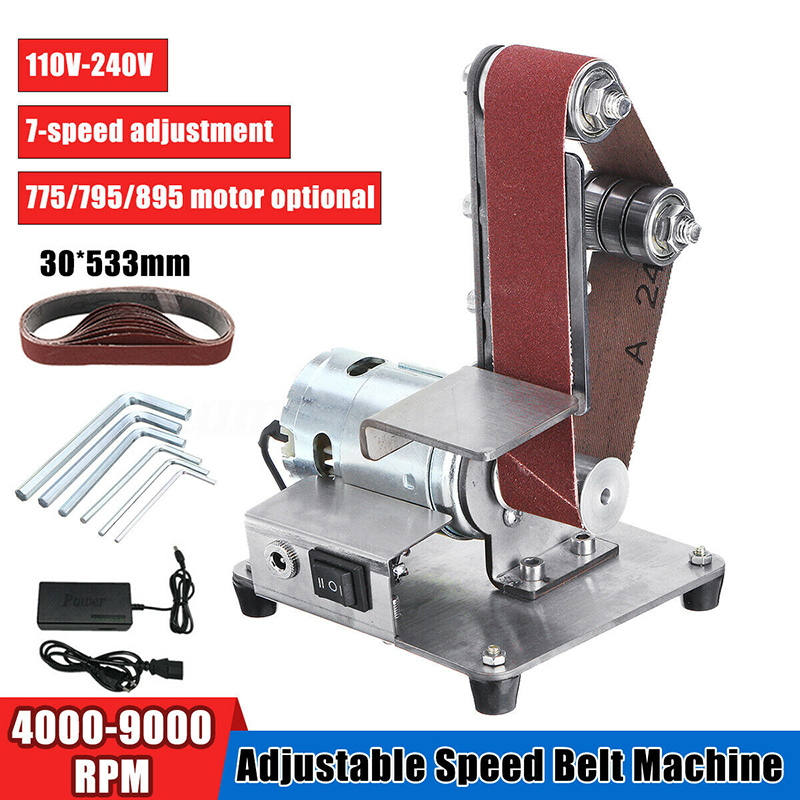 Novel Mini DIY Belt Sander Sanding Grinding Machine Abrasive Belts Grinder Polishing Shipping
Novel Mini DIY Belt Sander Sanding Grinding Machine Abrasive Belts Grinder Polishing Shipping