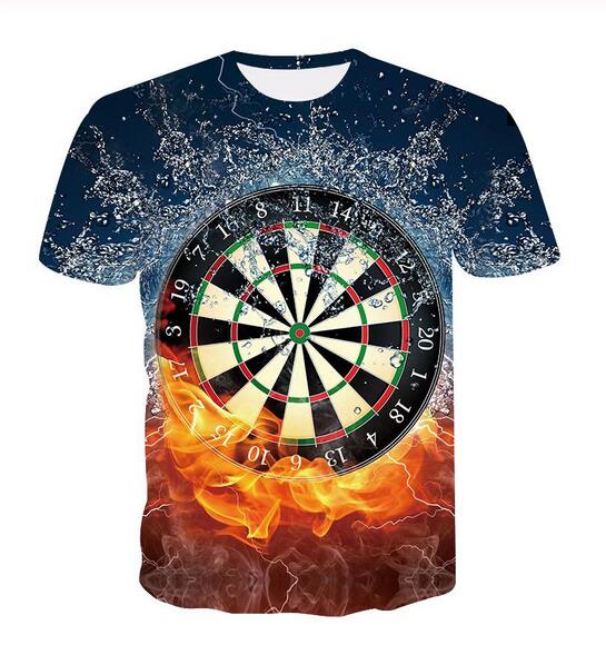 New Fashion Mens/Womans Darts Throw Game Graphic T-Shirt Summer Style Funny Unisex 3D Print Casual T-Shirt Tops Plus Size AA01, White;black
New Fashion Mens/Womans Darts Throw Game Graphic T-Shirt Summer Style Funny Unisex 3D Print Casual T-Shirt Tops Plus Size AA01, White;black