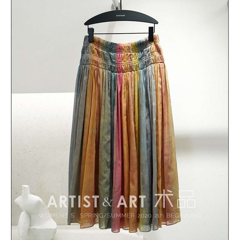 Svoryxiu 2020 Fashion Runway Colorful Stripe Cotton Skirt Women' High-End Summer High Waist Midi Skirt New, Multi
Svoryxiu 2020 Fashion Runway Colorful Stripe Cotton Skirt Women' High-End Summer High Waist Midi Skirt New, Multi