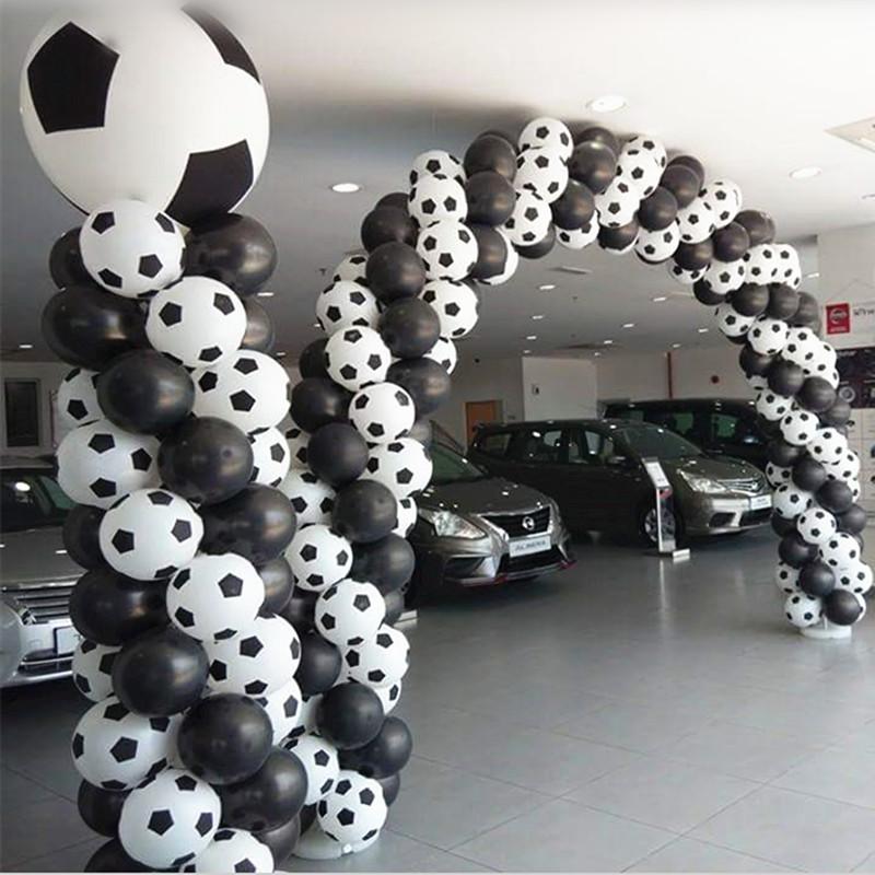100pcs/Lot New Football Balloons 12 Inch 2.8g Soccer Balloon Black White Color Latex Balloon Party Decorations Celebration High Quality
100pcs/Lot New Football Balloons 12 Inch 2.8g Soccer Balloon Black White Color Latex Balloon Party Decorations Celebration High Quality