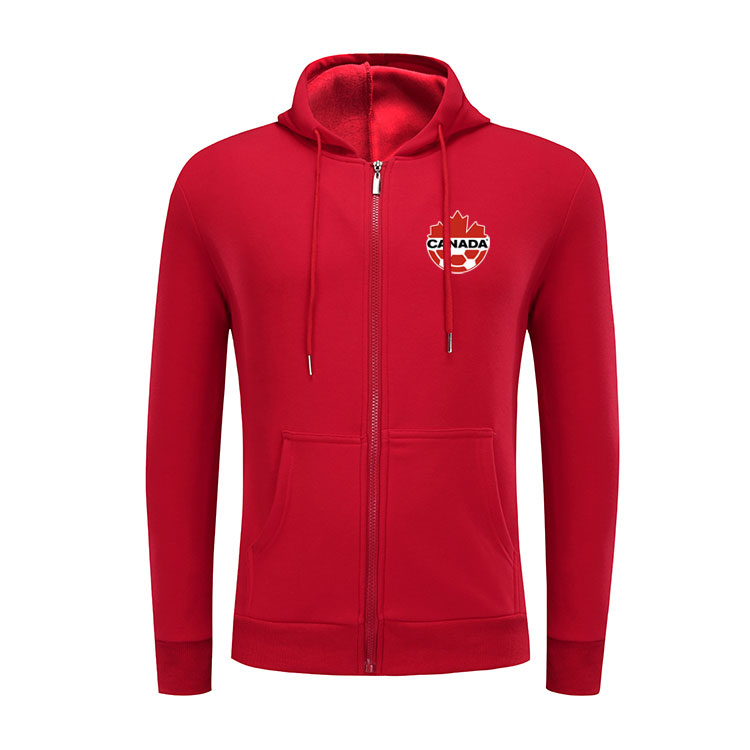 Men' Canada red 2019 Full-Zip Travel Jacket 2019 2020 Canada national team soccer jacket football tracksuit Canada Training Top jackets, White
Men' Canada red 2019 Full-Zip Travel Jacket 2019 2020 Canada national team soccer jacket football tracksuit Canada Training Top jackets, White