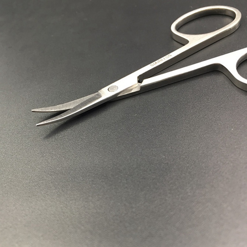 Professional Nail Scissor Manicure Tool For Nails Eyebrow Nose Eyelash Cuticle Scissors Curved Pedicure Scissors Oct Drop Ship, Silver
Professional Nail Scissor Manicure Tool For Nails Eyebrow Nose Eyelash Cuticle Scissors Curved Pedicure Scissors Oct Drop Ship, Silver
