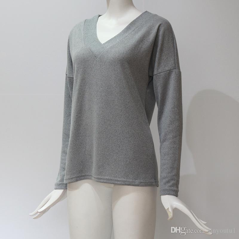 2020 High Quality V-Neck Cotton Basic T-shirt Women Plain Simple T Shirt For Women Short Sleeve Female Tops