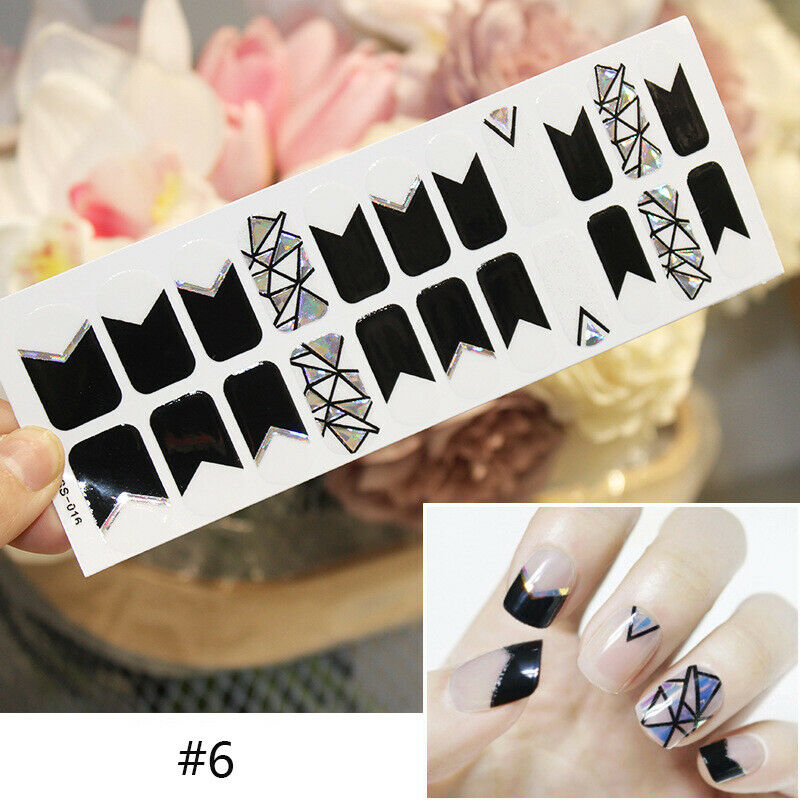 Stickers Full Coverage Nail Polish Packaging Self-adhesive Nail Sticker Nail Decoration DIY.A874