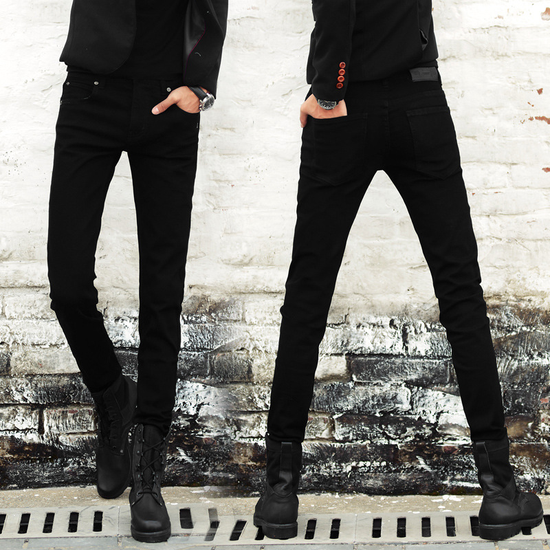 2020 Men's Cotton Skinny Pants Teen Slim Fit Casual Trousers Pencil Pants Tide Male Popular Solid Black Stretch Tight
2020 Men's Cotton Skinny Pants Teen Slim Fit Casual Trousers Pencil Pants Tide Male Popular Solid Black Stretch Tight
