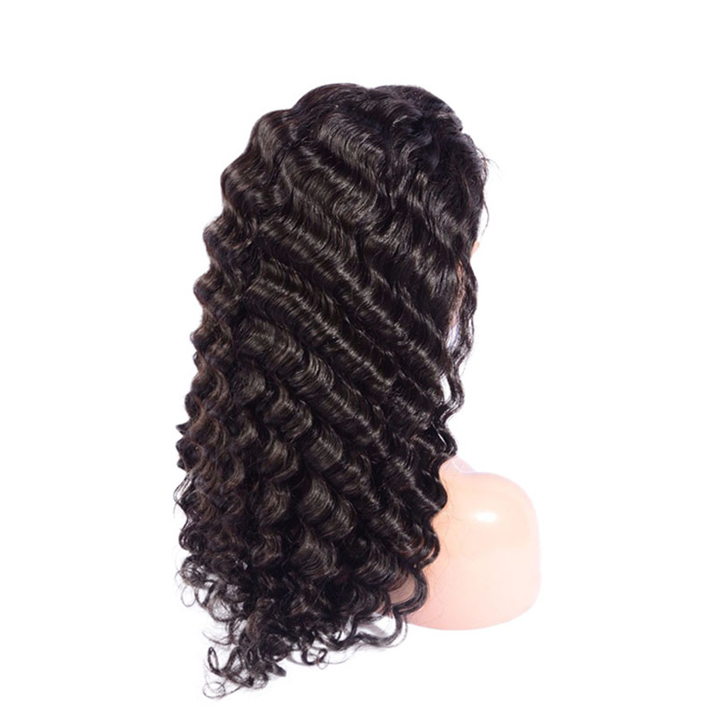 Peruvian Human Hair 13X4 Lace Front Wig Natural Color Deep Wave Lace Front Wig Hair Products 8-24inch Deep Wave
Peruvian Human Hair 13X4 Lace Front Wig Natural Color Deep Wave Lace Front Wig Hair Products 8-24inch Deep Wave