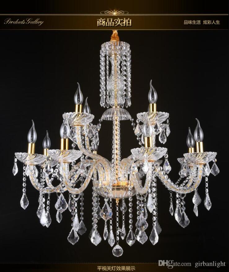 Silver Lamp Luxury Chandelier Light with Clear Glass Tear Drops Large Hotel Home Decor Modern Crystal Chandeliers
Silver Lamp Luxury Chandelier Light with Clear Glass Tear Drops Large Hotel Home Decor Modern Crystal Chandeliers