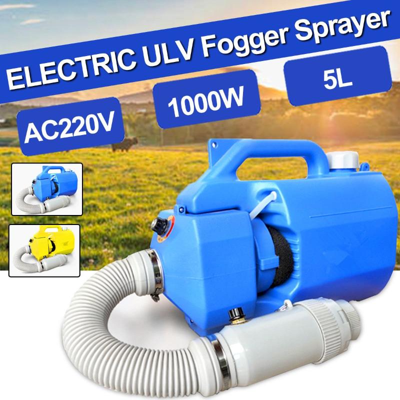 1000W 5L Electric ULV Fogger Ultra Capacity Sprayer Mosquito Killer Disinfection Machine Atomizer Intelligent Fogger
1000W 5L Electric ULV Fogger Ultra Capacity Sprayer Mosquito Killer Disinfection Machine Atomizer Intelligent Fogger