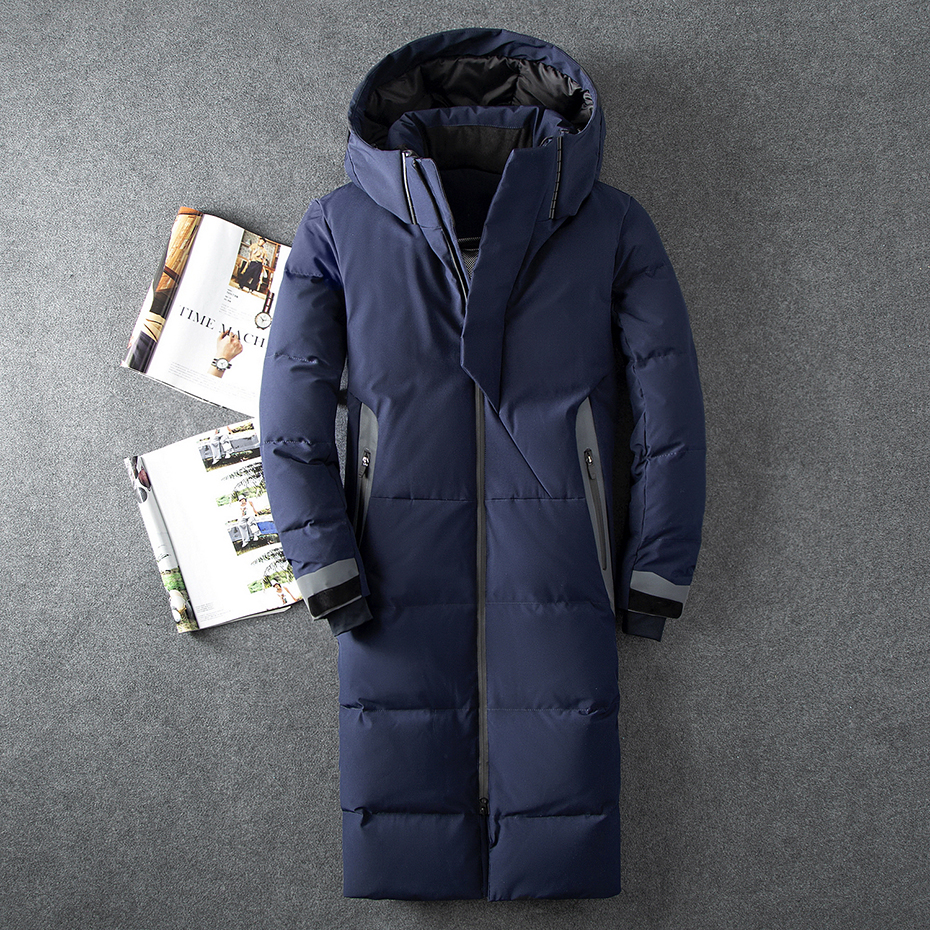 2018 New Winter X-long coat men Fashion Brand men's down jacket thick warm white duck down jacket men windbreaker overcoat, 8013 navy blue
2018 New Winter X-long coat men Fashion Brand men's down jacket thick warm white duck down jacket men windbreaker overcoat, 8013 navy blue