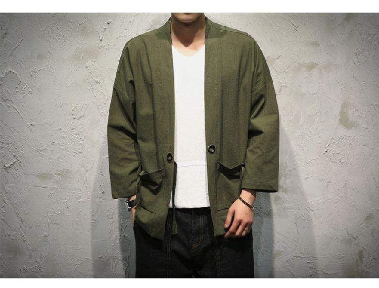 2020 Sinicism Store Cotton Linen Shirts Men Kimono Traditional Open Stitch Shirt Belt Pocket Male Three Quarter Sleeve Shirt Harajuku, 2#
2020 Sinicism Store Cotton Linen Shirts Men Kimono Traditional Open Stitch Shirt Belt Pocket Male Three Quarter Sleeve Shirt Harajuku, 2#