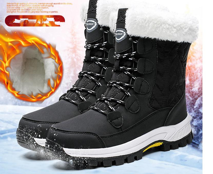 2020 Women's boots in winter with New style Slope heel round head waterproof table @3133, Black
2020 Women's boots in winter with New style Slope heel round head waterproof table @3133, Black