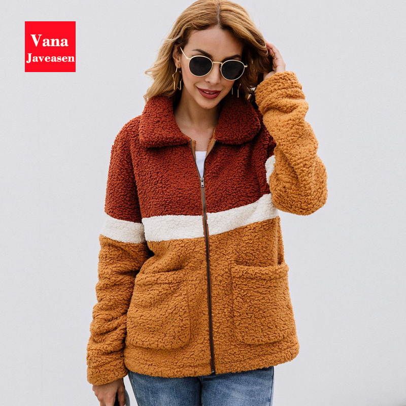 Winter Coat Women Long Sleeve Turn-down Wool Blends Coat pocket Zipper Warm Outwear Office Streetwear manteau femme blouson, Black
Winter Coat Women Long Sleeve Turn-down Wool Blends Coat pocket Zipper Warm Outwear Office Streetwear manteau femme blouson, Black