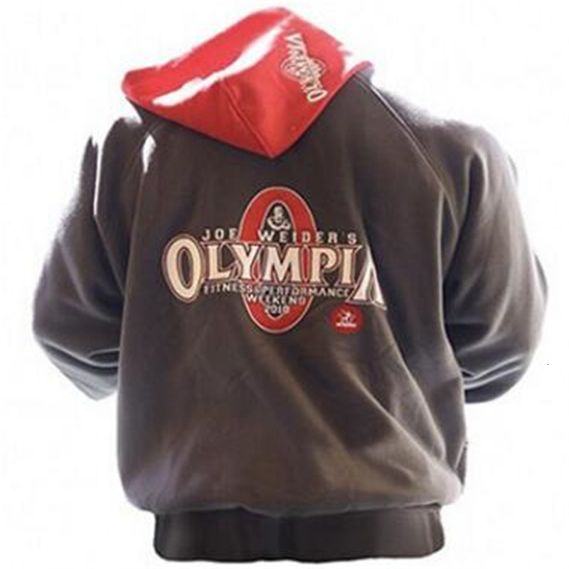 2019 New Men Gyms Hoodies Gyms Fitness Bodybuilding Sweatshirt Zipper Sportswear Male Workout Hooded Jacket Clothing V191105 - view 4
