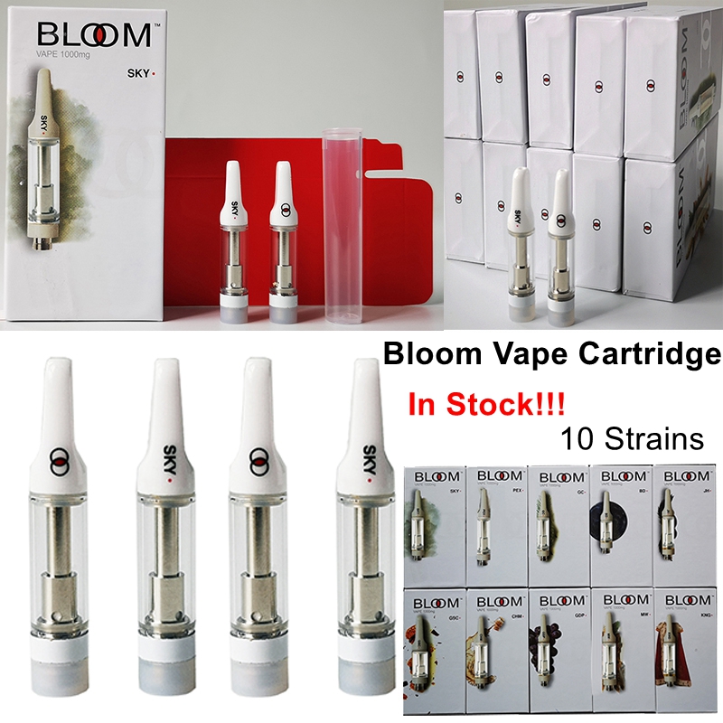 Bloom Vape Cartridges 0.8ml Carts White Tips Cart Atomizers Childproof PVC Tubes Packaging 10 Strains Empty Tank Thick Oil Dab E Cig 510 Battery
Bloom Vape Cartridges 0.8ml Carts White Tips Cart Atomizers Childproof PVC Tubes Packaging 10 Strains Empty Tank Thick Oil Dab E Cig 510 Battery