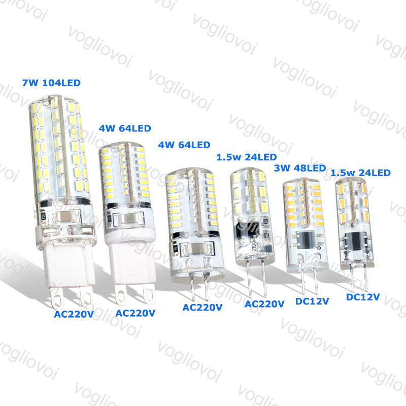 LED Bulbs G9 G4 1.5W 3W 4W 7W DC12V AC220V Corn SMD3014 Silicone Lamps For Crystal Chandelier Pendant EUB
LED Bulbs G9 G4 1.5W 3W 4W 7W DC12V AC220V Corn SMD3014 Silicone Lamps For Crystal Chandelier Pendant EUB