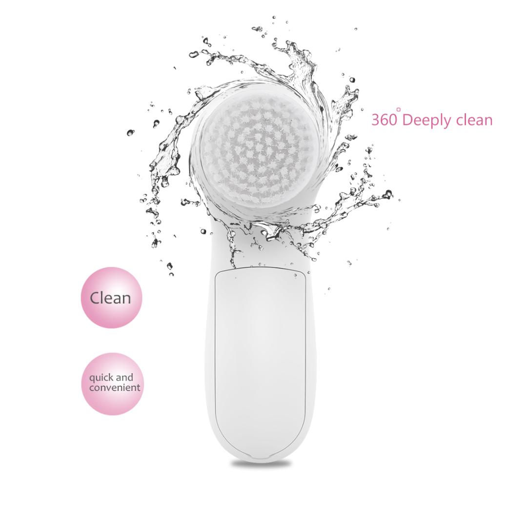 Face Cleansing Brush Electric Face Cleaner Wash 7 IN 1 Machine Spa Skin Care Massager Cleaning Facial Cleanser Tools