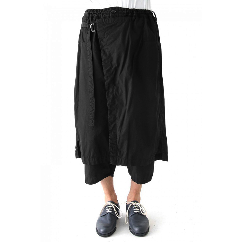 NEW 27-44 2019 Men's GD Hair Stylist fashion False two culottes Cotton Skirt leisure pants Ninth pants plus size singer costumes, Black
NEW 27-44 2019 Men's GD Hair Stylist fashion False two culottes Cotton Skirt leisure pants Ninth pants plus size singer costumes, Black