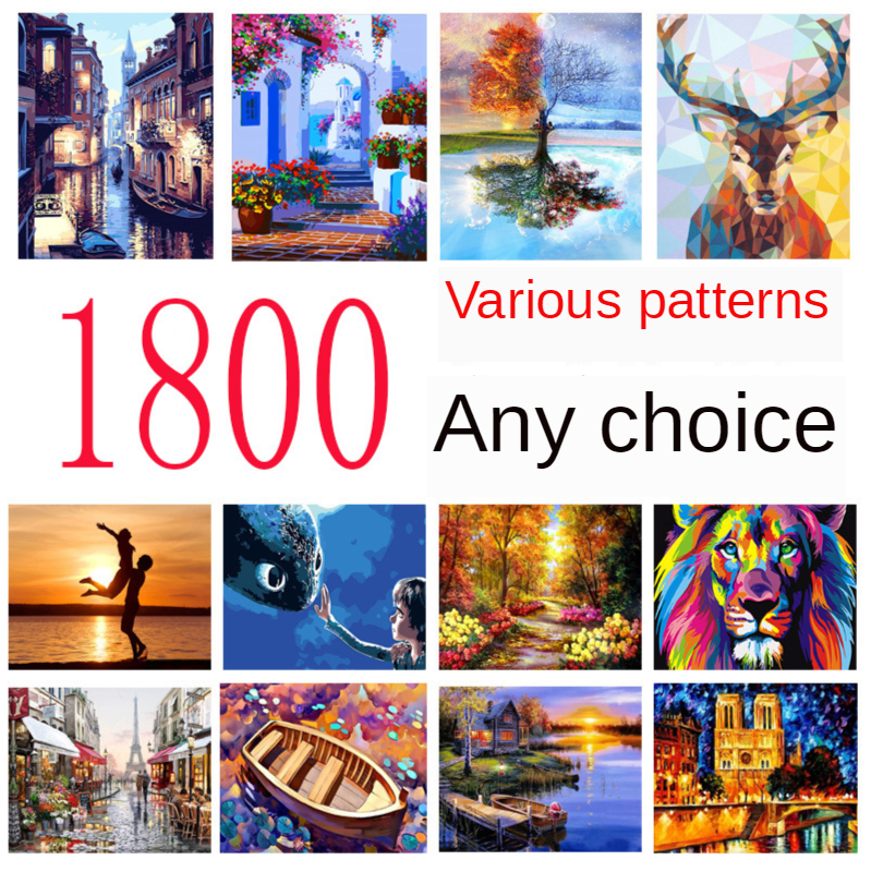 DIY Digital Oil Painting Hand-painted 40*50cm Digital Pigment Decorative Painting Floral Landscape Animal Life Seascape Painting By Number
DIY Digital Oil Painting Hand-painted 40*50cm Digital Pigment Decorative Painting Floral Landscape Animal Life Seascape Painting By Number