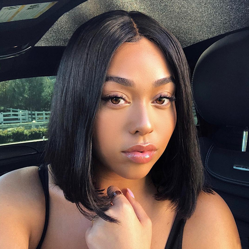 Ishow 4x4 Bob Lace Frontal Wigs Brazilian Virgin Hair Straight Lace Frontal Human Hair Wigs Swiss Lace Frontal Wig Pre Plucked