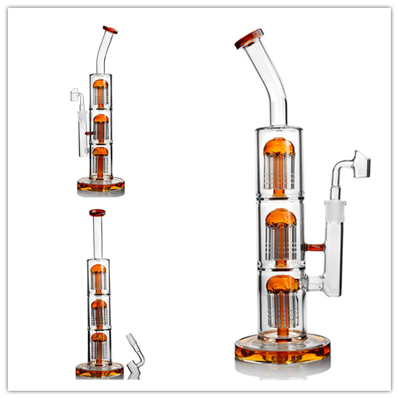 Orange Triple Arm Tree Perc Recycler Glass Bong Smoking Pipe Pyrex Hand Pipe Dry Herb Handle Glass Recycler Dab Rig Hookah with Banger
Orange Triple Arm Tree Perc Recycler Glass Bong Smoking Pipe Pyrex Hand Pipe Dry Herb Handle Glass Recycler Dab Rig Hookah with Banger