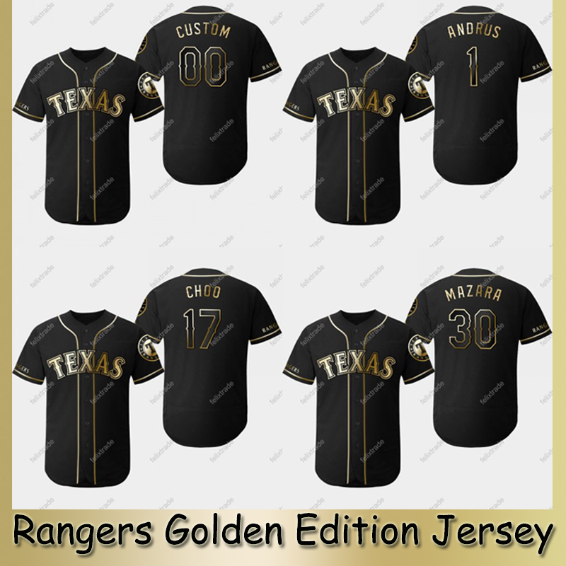 Joey Gallo Texas Golden Edition Rangers Jersey Authentic Rougned Odor Rangers Choo Elvis Andrus Ronald Guzman Adrian Alexis Baseball Jerseys, Black
Joey Gallo Texas Golden Edition Rangers Jersey Authentic Rougned Odor Rangers Choo Elvis Andrus Ronald Guzman Adrian Alexis Baseball Jerseys, Black