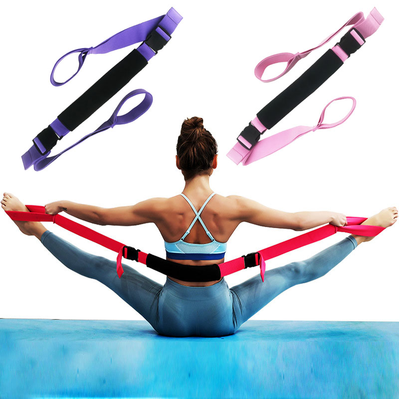 Adjustable Yoga Tension Band Adult Girl Dance Training Pull Rope Gymnastic Slackline Resistance Bands Home Fitness Stretch Strap, Black
Adjustable Yoga Tension Band Adult Girl Dance Training Pull Rope Gymnastic Slackline Resistance Bands Home Fitness Stretch Strap, Black