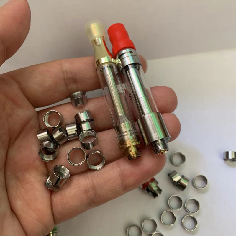 Silver color Magnetic adapter Metal Rings for 510 thread Extract Oil Vape cartridges Fit Exotic carts brass knuckles disposable atomizer
Silver color Magnetic adapter Metal Rings for 510 thread Extract Oil Vape cartridges Fit Exotic carts brass knuckles disposable atomizer