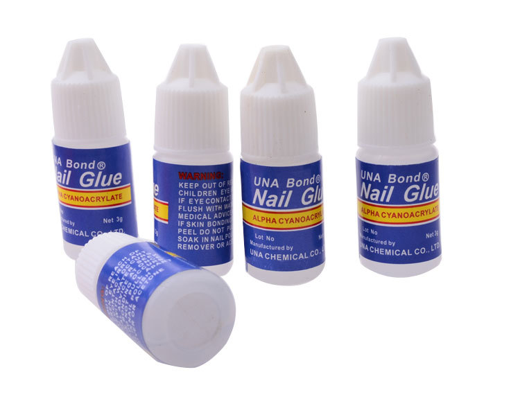 NA049 3g Fast drying Nail art glue tips glitter UV acrylic Rhinestones decorations nail glue for false nail tip manicure tool