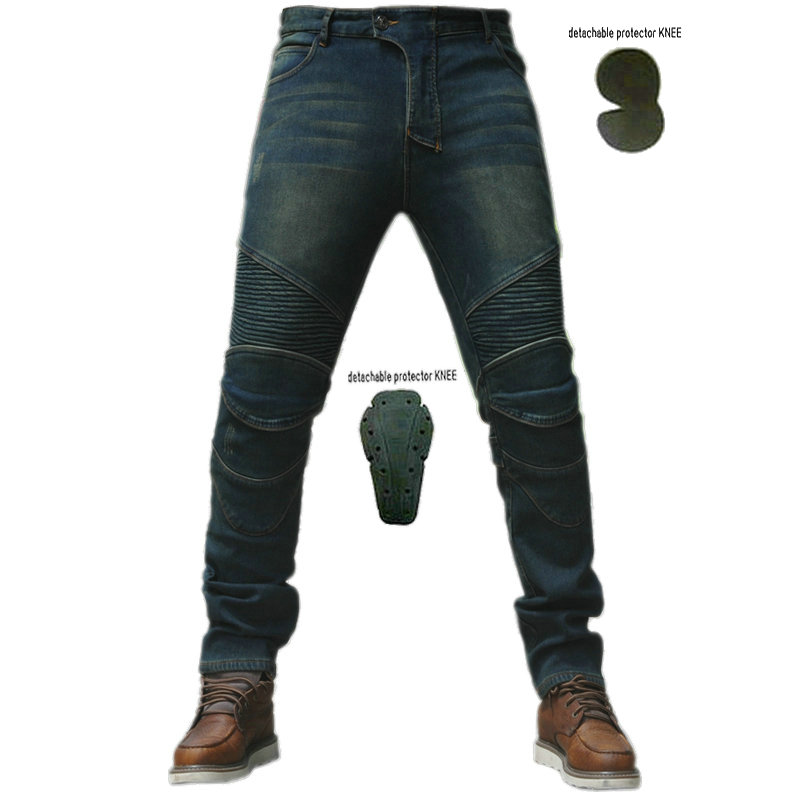 VOLERO Classic Motorcycle Jeans Drop Resistance Slim Denim Cycling Riding Pants Motocross Off-road Pants with velvet for winter
VOLERO Classic Motorcycle Jeans Drop Resistance Slim Denim Cycling Riding Pants Motocross Off-road Pants with velvet for winter