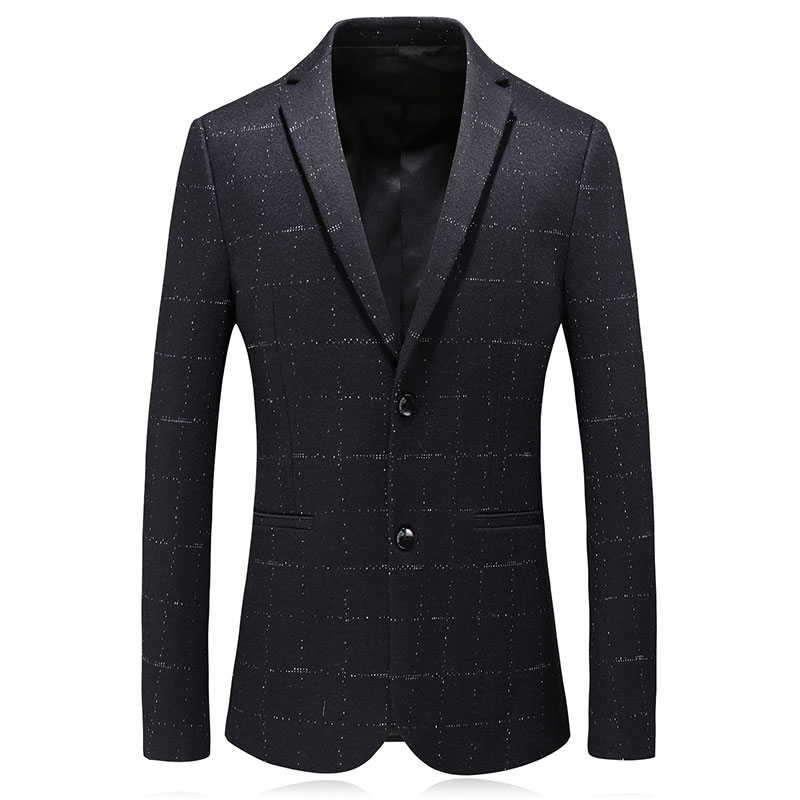 2020 New style coats Men' casual fashion Classic wool high quality Plaid blazers men jacket Men' thicken business blazer, Black
2020 New style coats Men' casual fashion Classic wool high quality Plaid blazers men jacket Men' thicken business blazer, Black