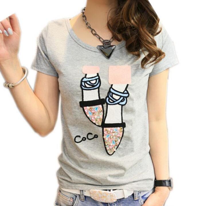 2020 T shirt women t-shirt cotton top tee shirt femme kawaii tshirt women tops summer t-shirts camisetas mujer verano, 3#
2020 T shirt women t-shirt cotton top tee shirt femme kawaii tshirt women tops summer t-shirts camisetas mujer verano, 3#
