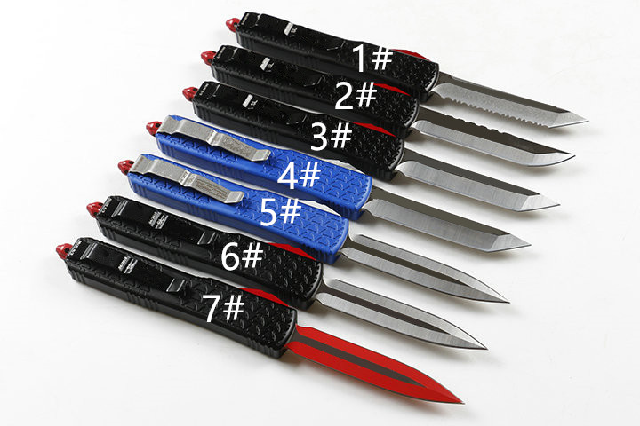 A8 CNC JEDI 7 CR17Mov Aluminum double action tactical self defense folding automatic knife automatic knives auto knife
A8 CNC JEDI 7 CR17Mov Aluminum double action tactical self defense folding automatic knife automatic knives auto knife