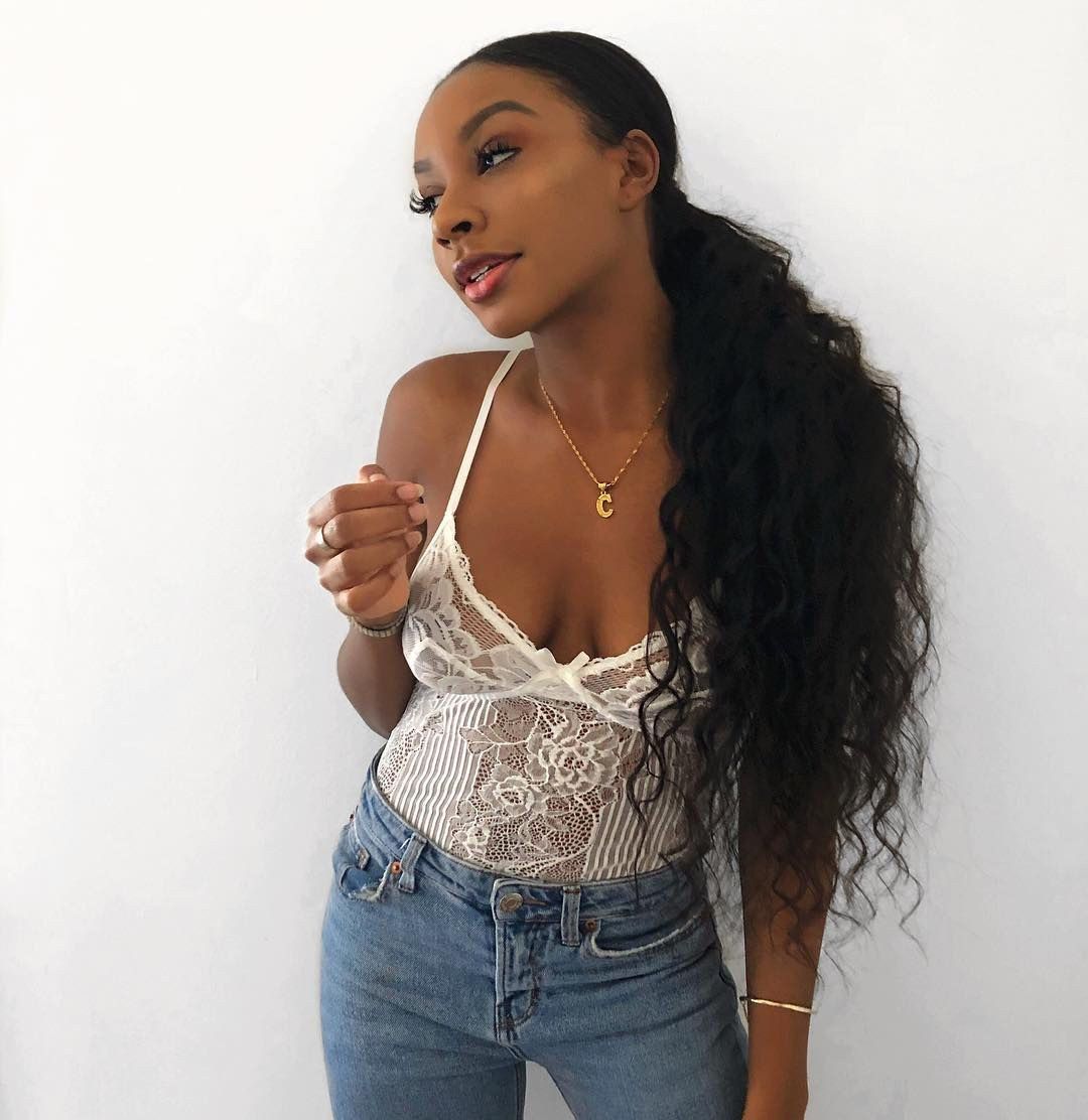 Young girl Drawstring ponytail human clip in hair extension water wave horsetail Brazilian With Afro 4 Combs Remy Natural Wavy Pony tail 160g