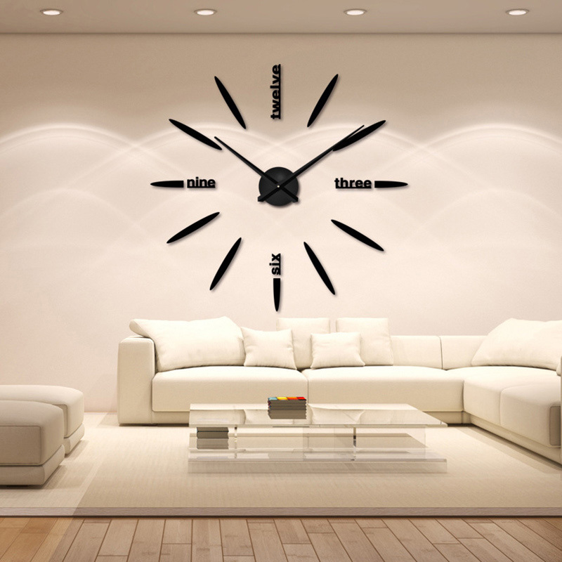 130 Cm Factory 2020 Wall Clock AcrylicEVRMetal Mirror Super Big Personalized Digital Watches Clocks DIY Y2004079530700