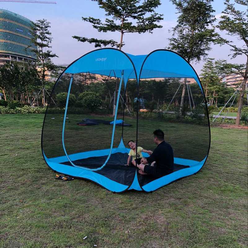 Outdoor Quick-open Automatic Ultra-large Heightened Tent Beach Anti-UV Gazebo 5-10 People Travel Sun Shelter Mosquito Net Awning
Outdoor Quick-open Automatic Ultra-large Heightened Tent Beach Anti-UV Gazebo 5-10 People Travel Sun Shelter Mosquito Net Awning