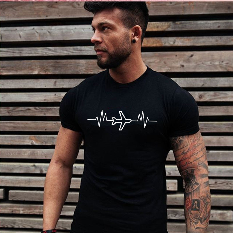Brand Designer Plane Tshirt Aviation Tank Cardiogram Enthusiasts Tops Tshirt Cotton Comfortable Leisure Tee Gift Casual Travel Space T-shirt, Black
Brand Designer Plane Tshirt Aviation Tank Cardiogram Enthusiasts Tops Tshirt Cotton Comfortable Leisure Tee Gift Casual Travel Space T-shirt, Black