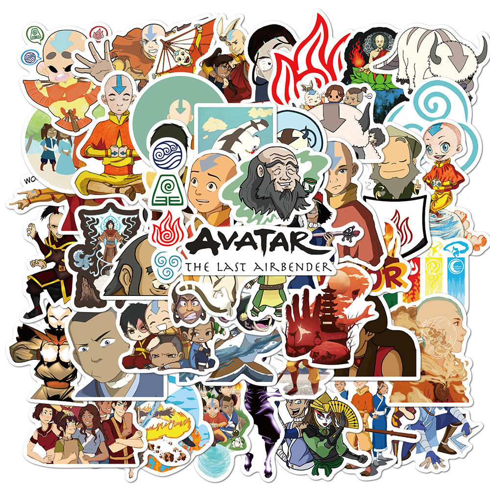 50 PCS Mixed Car Stickers the last Airbender For Skateboard Laptop Fridge Helmet Pad Bicycle Bike Motorcycle PS4 Notebook Guitar PVC Decal, Multi colors
50 PCS Mixed Car Stickers the last Airbender For Skateboard Laptop Fridge Helmet Pad Bicycle Bike Motorcycle PS4 Notebook Guitar PVC Decal, Multi colors