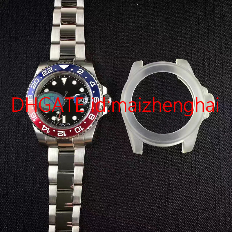 2019 mens watches Basel red blue GMT 40mm Automatic Movement Mechanical Stainless Steel Luxury Watches Sapphire Montre de luxe, Green
2019 mens watches Basel red blue GMT 40mm Automatic Movement Mechanical Stainless Steel Luxury Watches Sapphire Montre de luxe, Green