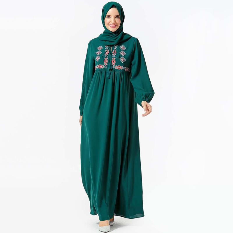 Abaya Jilbab Muslim Maxi Dress Women Printed High Waist Causal Plus Size Kaftan Long Dress M-4XL Blue/Green Islamic Clothings
Abaya Jilbab Muslim Maxi Dress Women Printed High Waist Causal Plus Size Kaftan Long Dress M-4XL Blue/Green Islamic Clothings