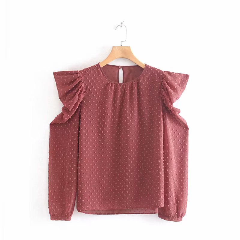 new women elegant dots pattern casual chiffon Shirts blouses women pleats puff sleeve roupas chic o neck chemise shirt LS4165, As pic ls4165ww
new women elegant dots pattern casual chiffon Shirts blouses women pleats puff sleeve roupas chic o neck chemise shirt LS4165, As pic ls4165ww