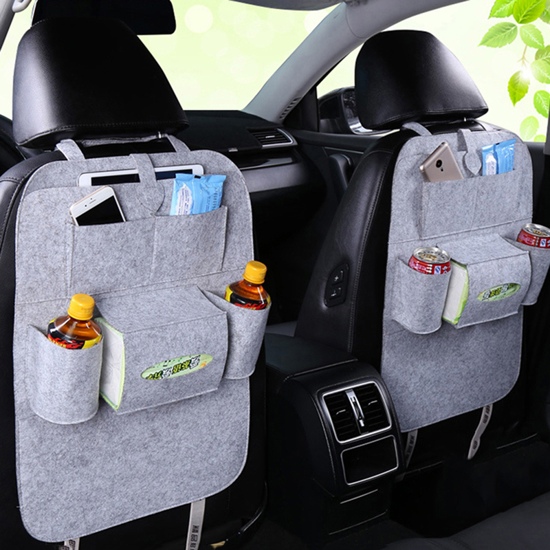 56*40 Auto Car Bags Universal Back Seat Organizer Holder Multi-Pocket Travel Storage Bag Hanger Backseat Organizing Box