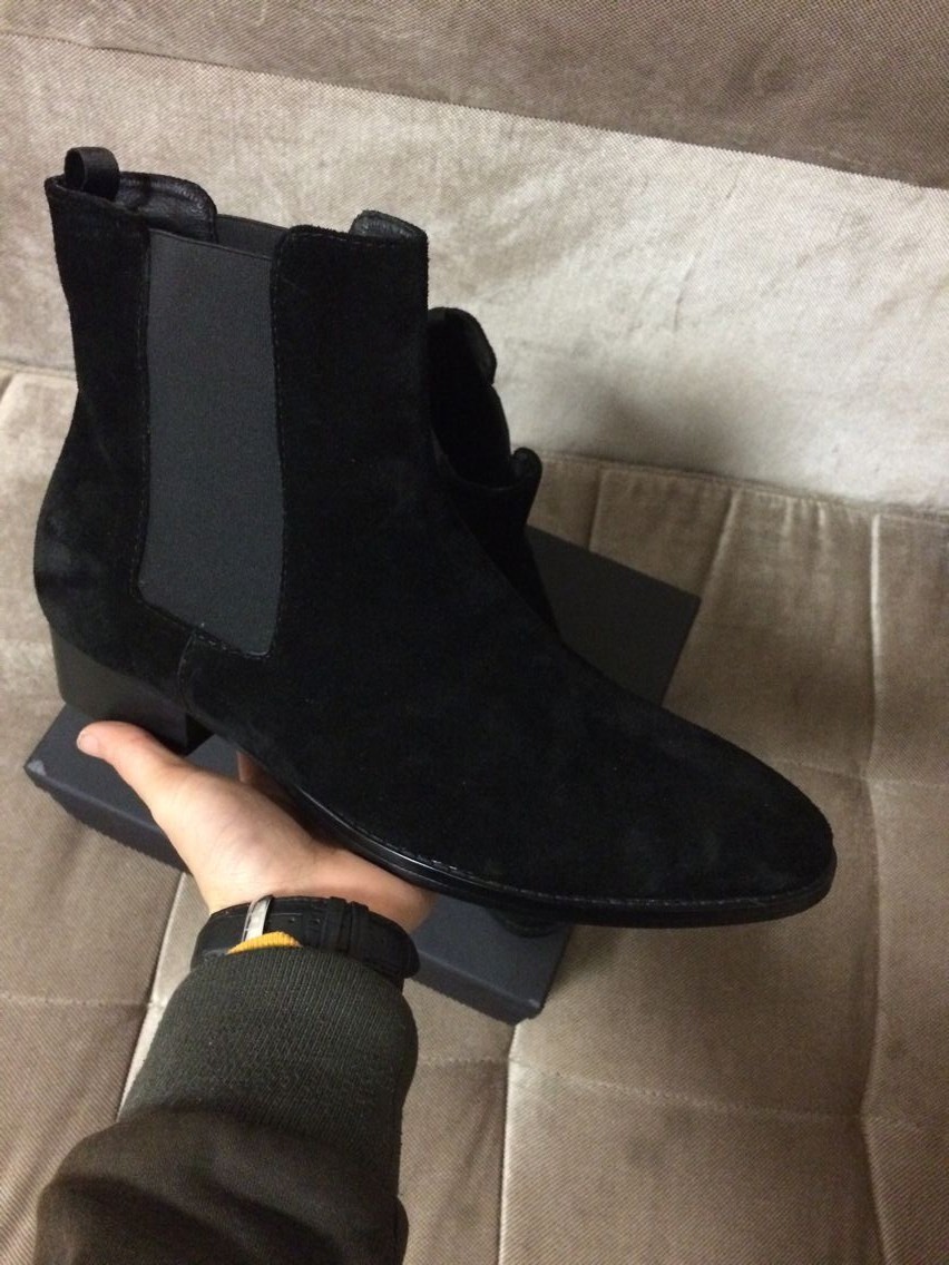 2023 New list fashion trend factory direct frosted leather boots high-end personalized genuine leather shoes